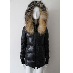Nicole Benisti NB Series Down Coat Black Size XS Authentic
